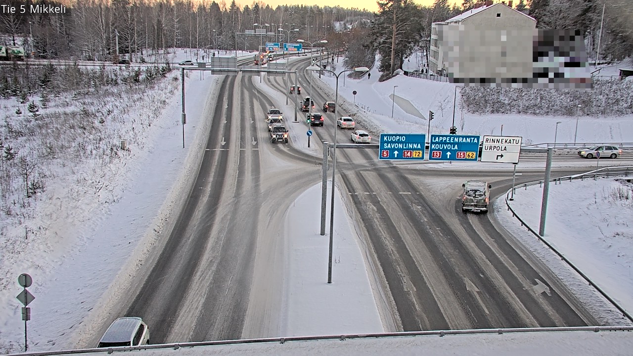 Weather Camera Image Tie 5 St Michel, Mikkeli, Etelä-Savo