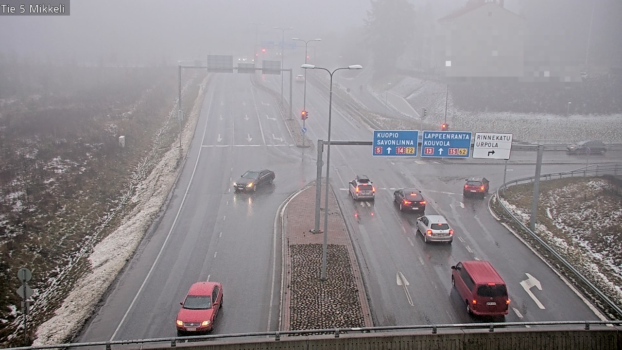 Weather Camera Image Road 5 Mikkeli, Mikkeli, Etelä-Savo