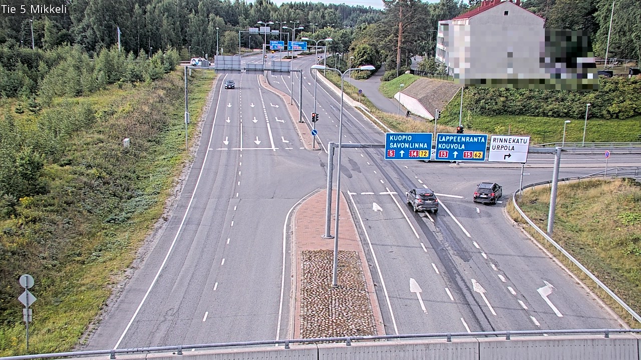 Weather Camera Image Road 5 Mikkeli, Mikkeli, Etelä-Savo