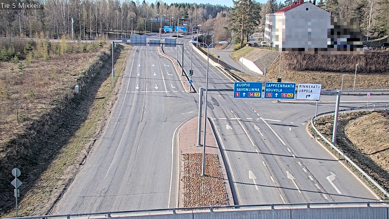 Weather Camera Image Tie 5 St Michel, Mikkeli, Etelä-Savo