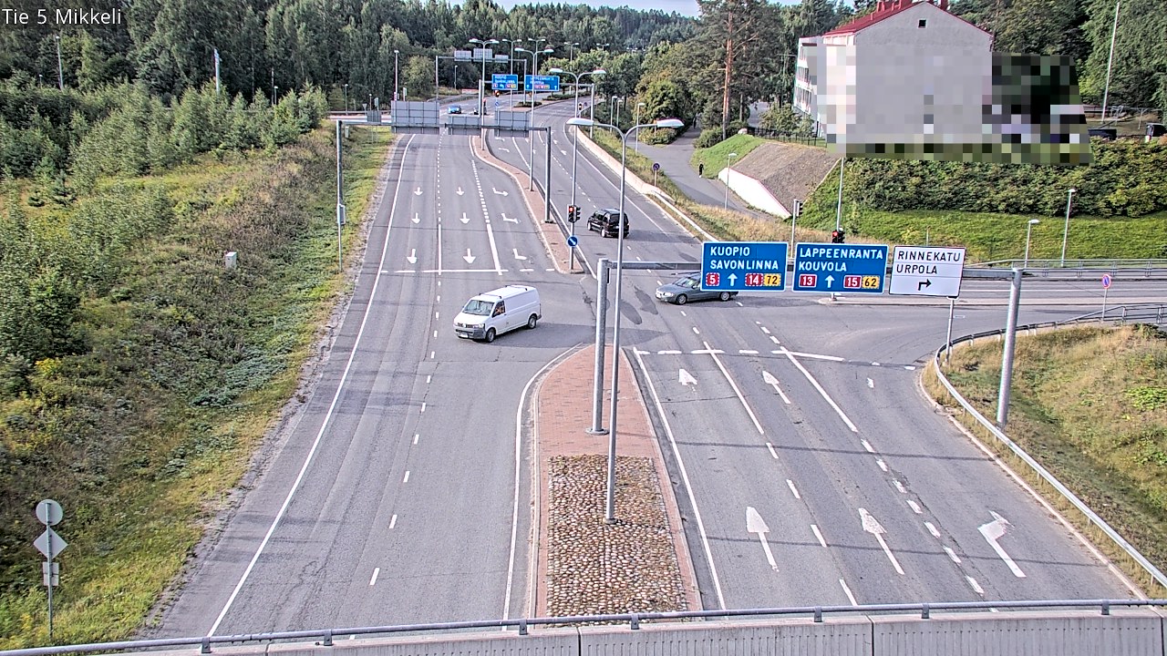 Weather Camera Image Road 5 Mikkeli, Mikkeli, Etelä-Savo