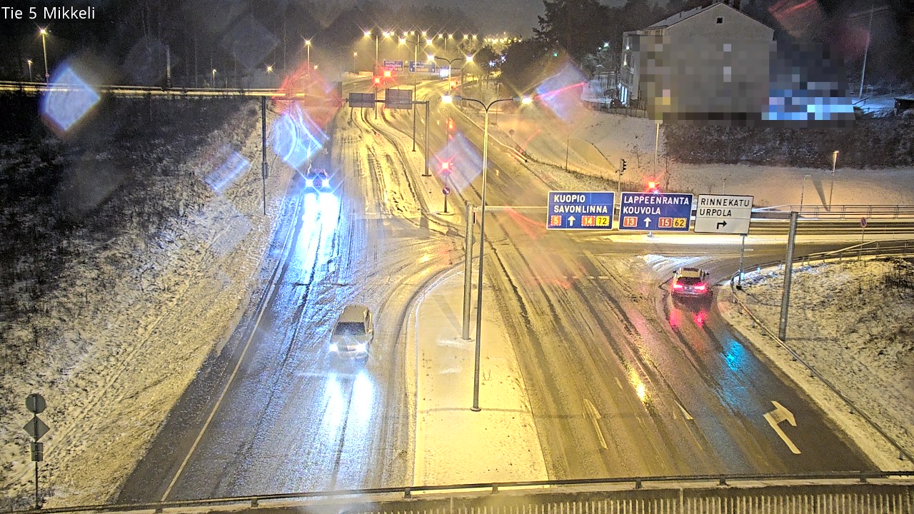 Weather Camera Image Road 5 Mikkeli, Mikkeli, Etelä-Savo