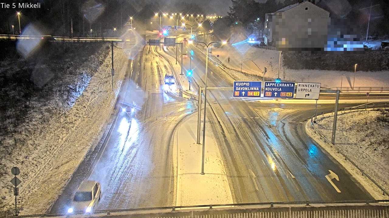 Weather Camera Image Road 5 Mikkeli, Mikkeli, Etelä-Savo