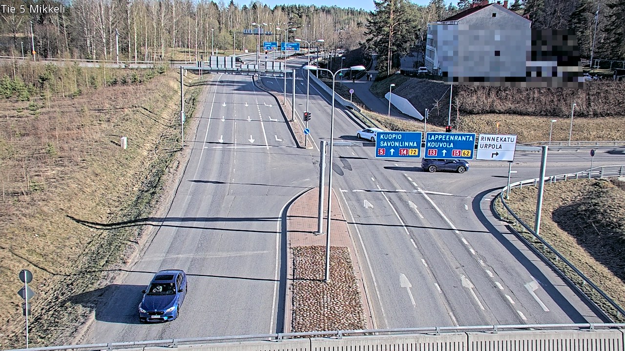 Weather Camera Image Tie 5 St Michel, Mikkeli, Etelä-Savo