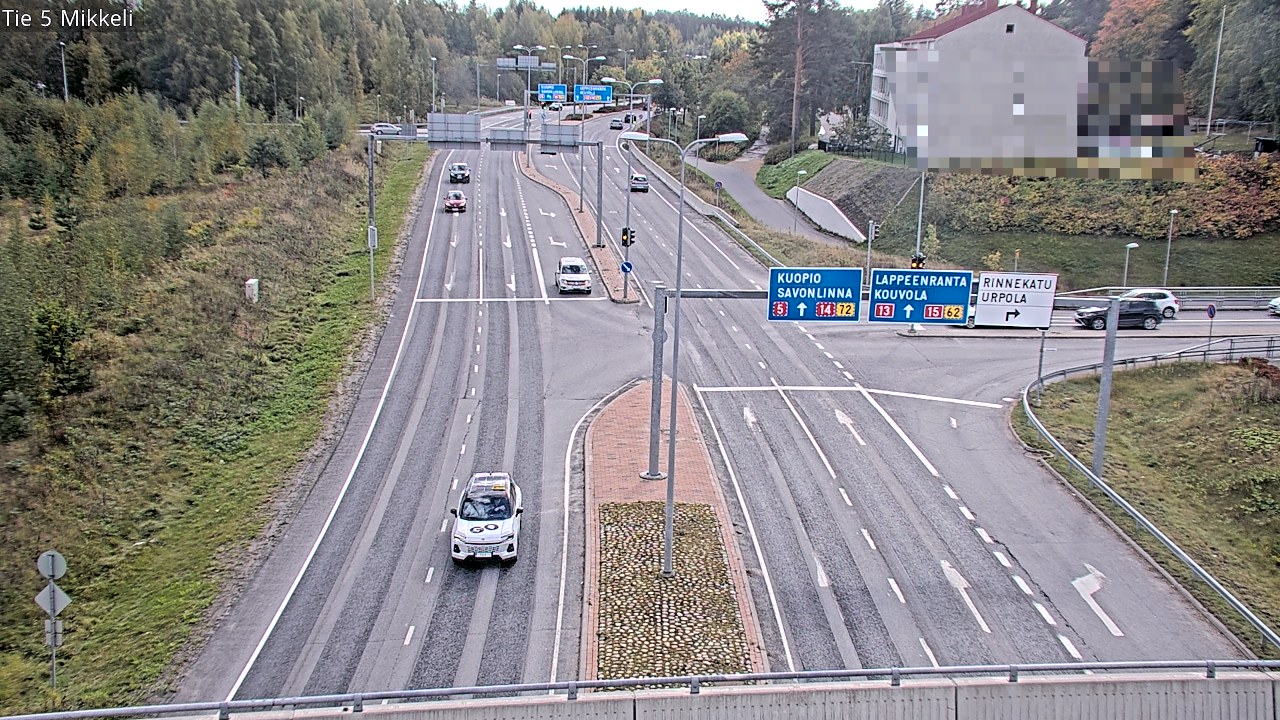 Weather Camera Image Road 5 Mikkeli, Mikkeli, Etelä-Savo