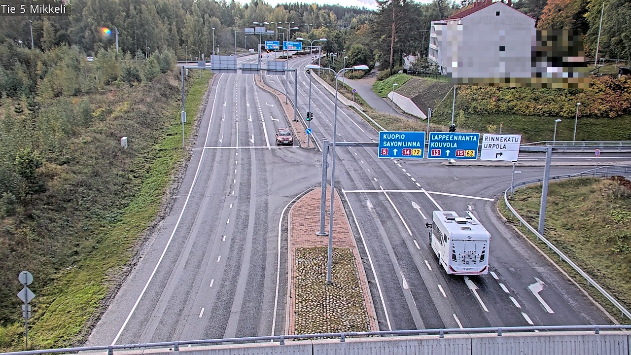 Weather Camera Image Tie 5 St Michel, Mikkeli, Etelä-Savo