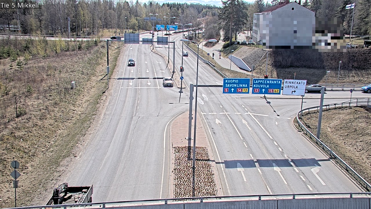 Weather Camera Image Tie 5 St Michel, Mikkeli, Etelä-Savo