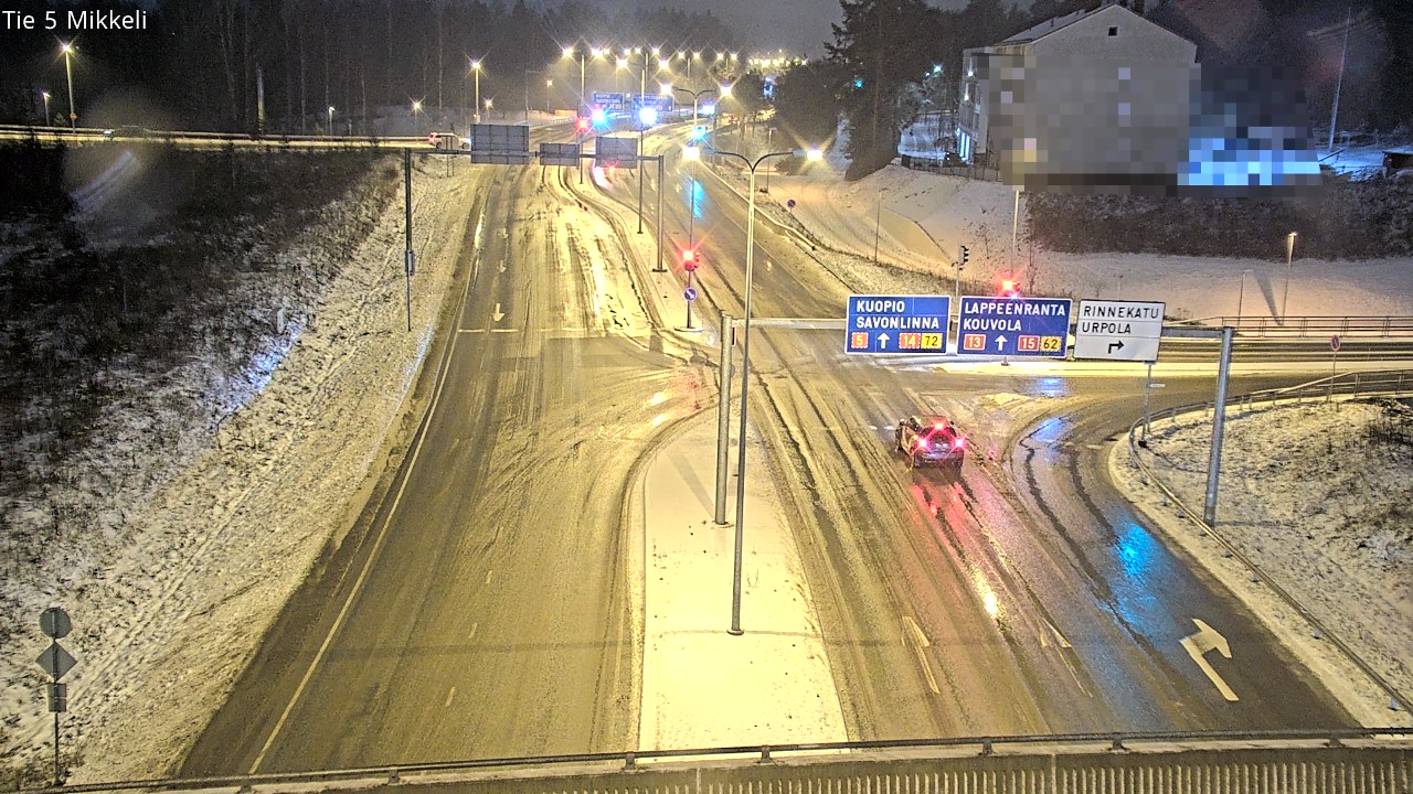 Weather Camera Image Road 5 Mikkeli, Mikkeli, Etelä-Savo