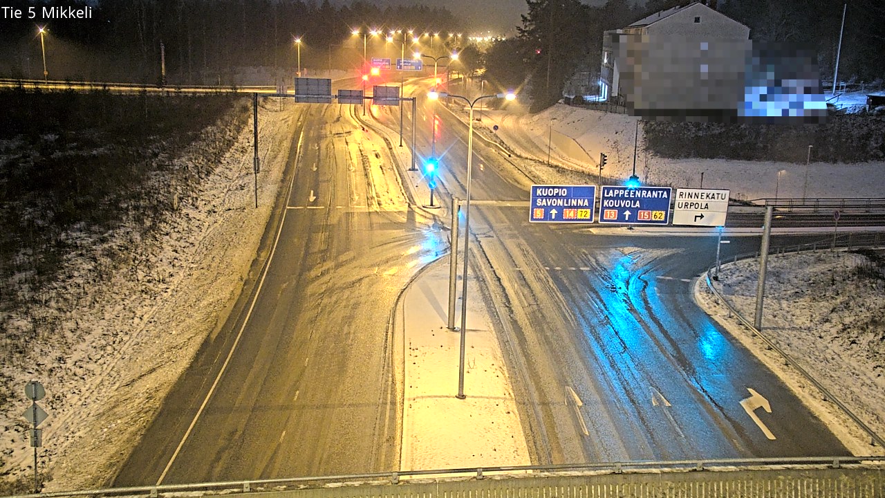 Weather Camera Image Road 5 Mikkeli, Mikkeli, Etelä-Savo