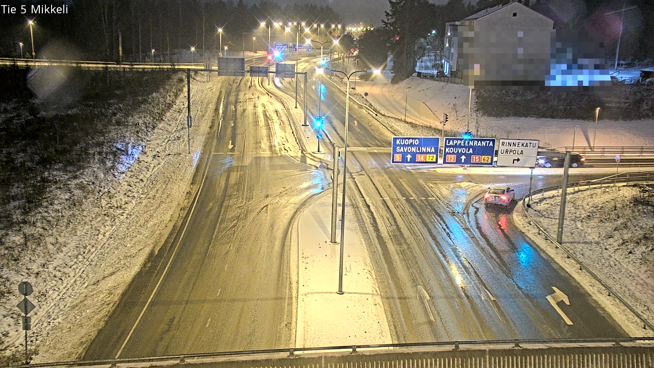 Weather Camera Image Road 5 Mikkeli, Mikkeli, Etelä-Savo