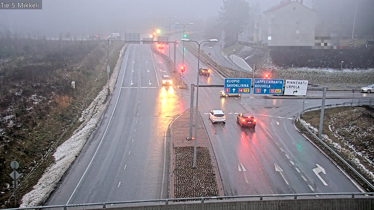Weather Camera Image Road 5 Mikkeli, Mikkeli, Etelä-Savo
