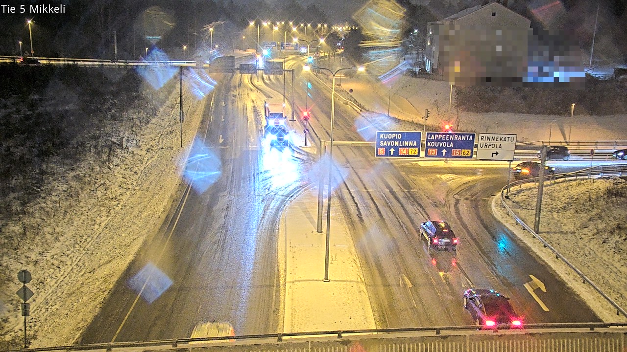 Weather Camera Image Road 5 Mikkeli, Mikkeli, Etelä-Savo