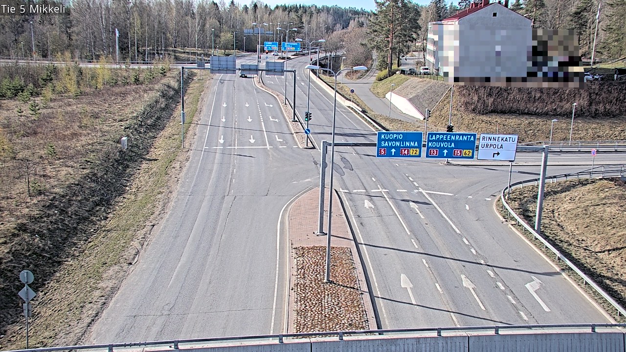 Weather Camera Image Tie 5 St Michel, Mikkeli, Etelä-Savo