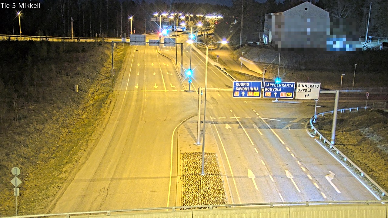 Weather Camera Image Tie 5 St Michel, Mikkeli, Etelä-Savo