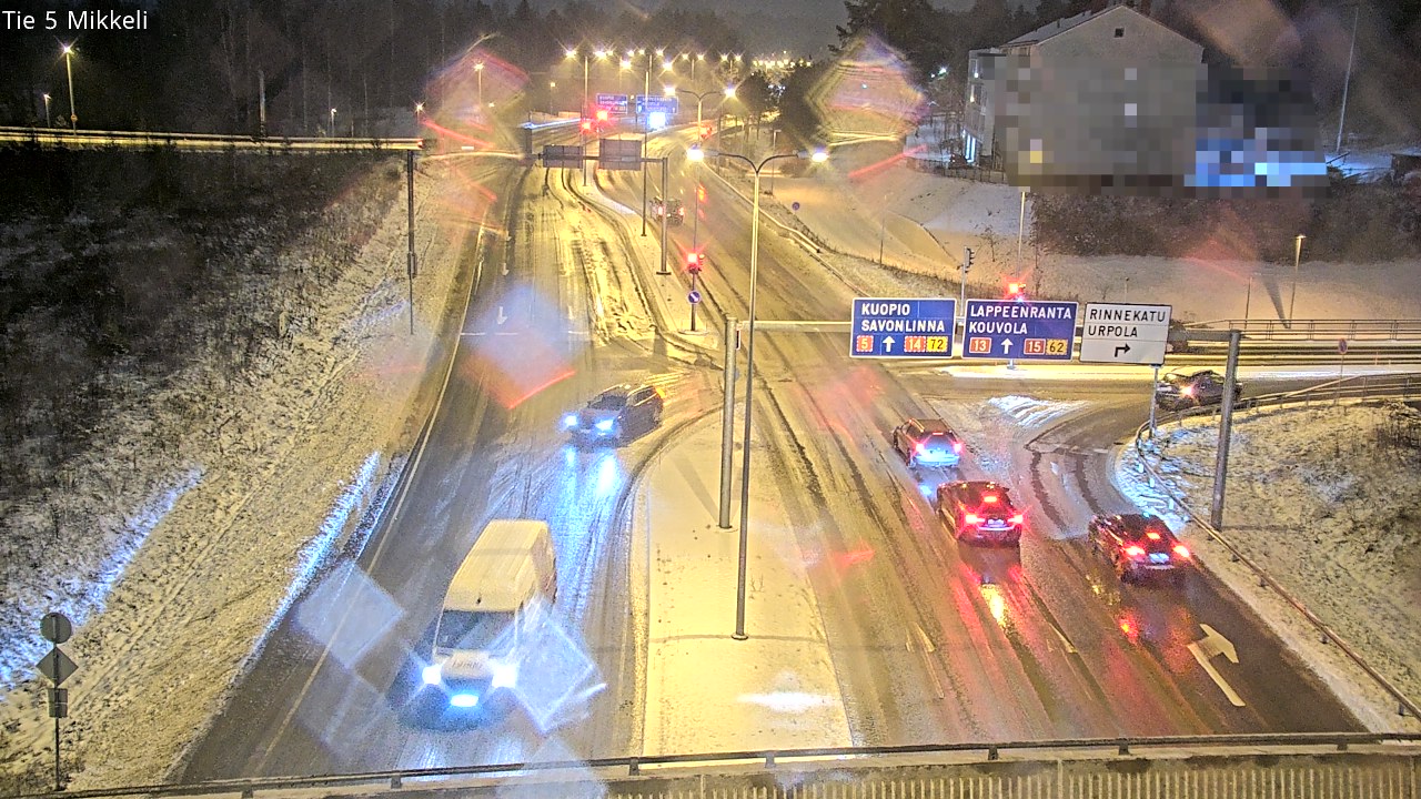 Weather Camera Image Road 5 Mikkeli, Mikkeli, Etelä-Savo