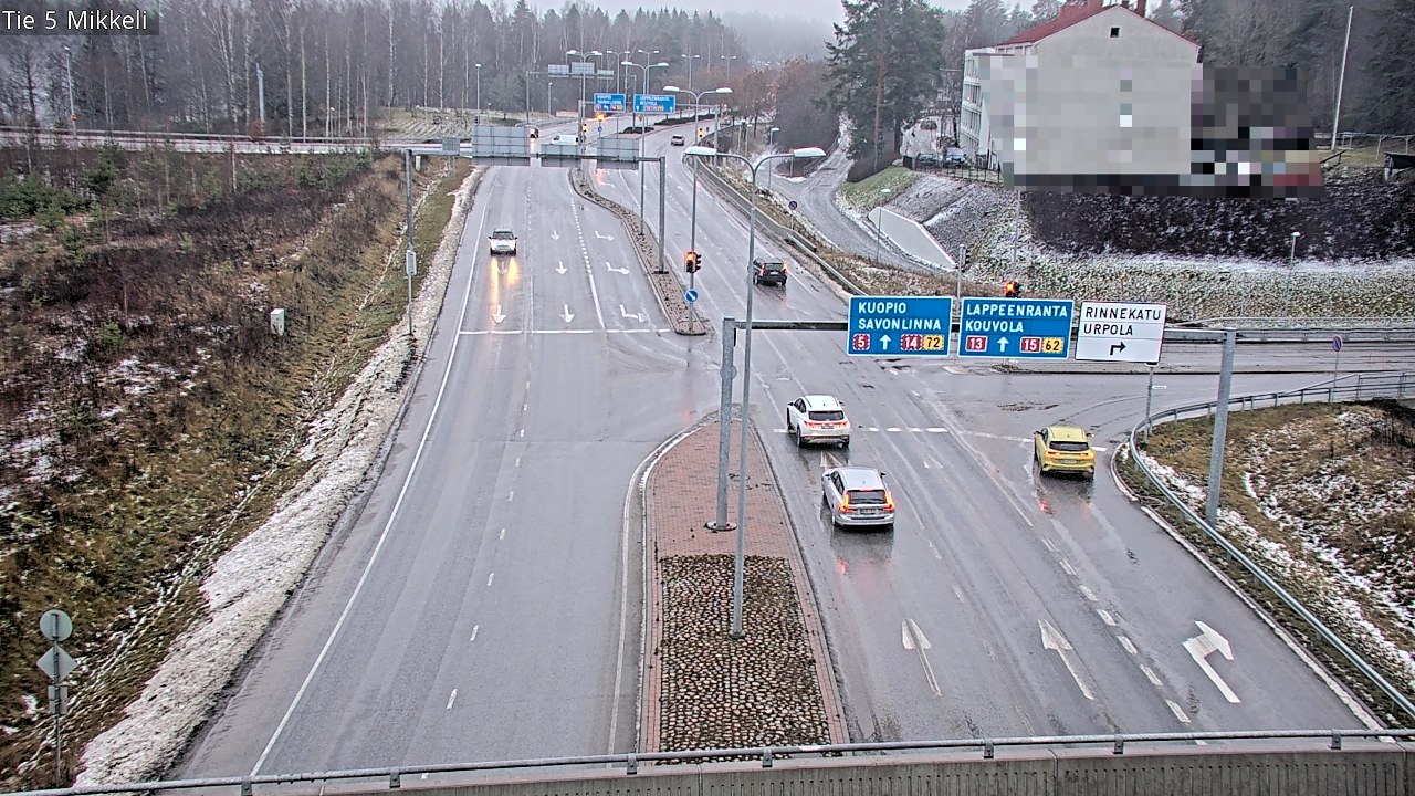 Weather Camera Image Road 5 Mikkeli, Mikkeli, Etelä-Savo