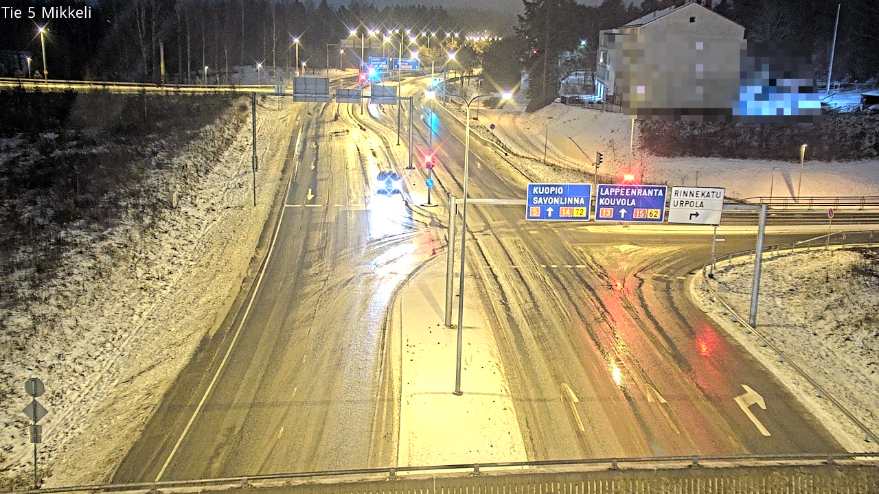 Weather Camera Image Road 5 Mikkeli, Mikkeli, Etelä-Savo