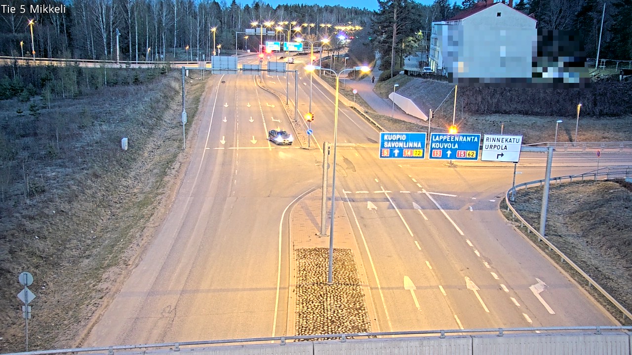 Weather Camera Image Tie 5 St Michel, Mikkeli, Etelä-Savo