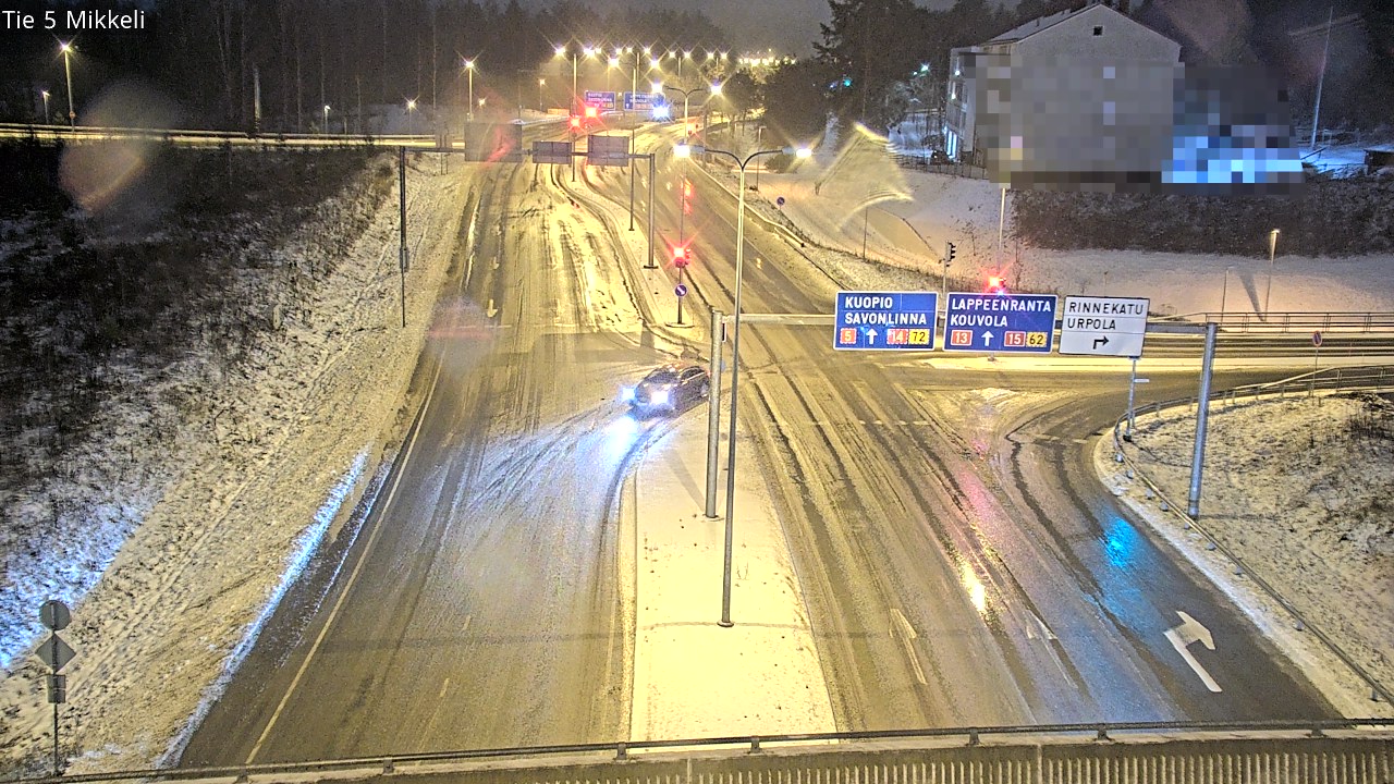 Weather Camera Image Road 5 Mikkeli, Mikkeli, Etelä-Savo