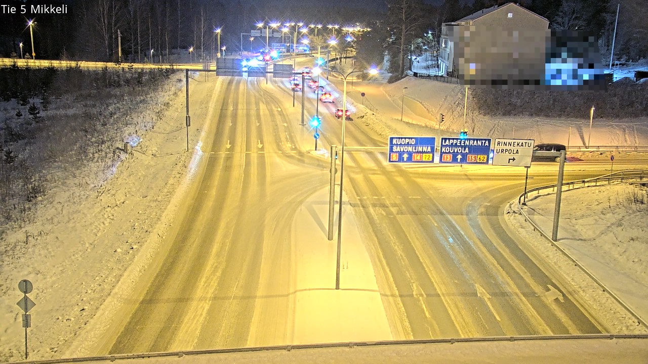 Weather Camera Image Tie 5 St Michel, Mikkeli, Etelä-Savo