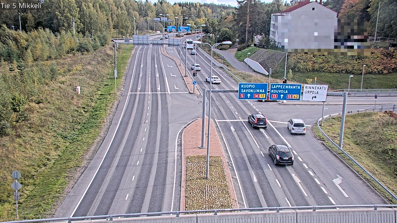 Weather Camera Image Road 5 Mikkeli, Mikkeli, Etelä-Savo