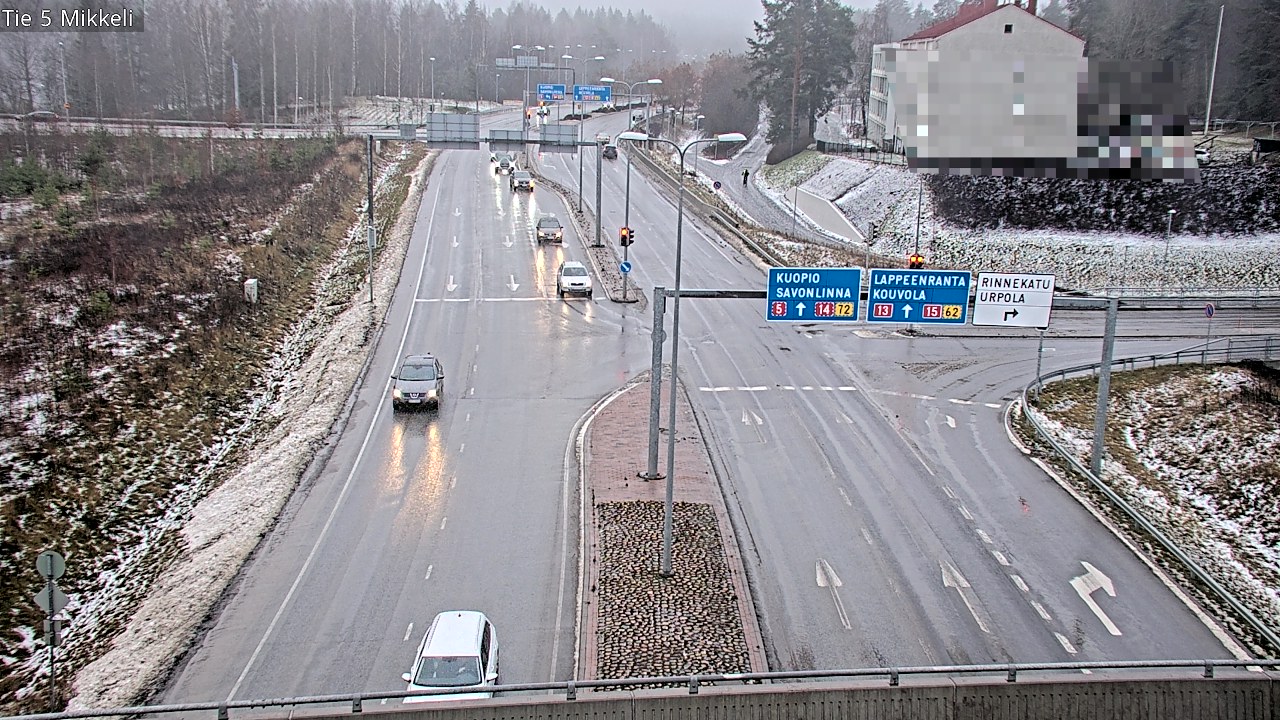 Weather Camera Image Road 5 Mikkeli, Mikkeli, Etelä-Savo
