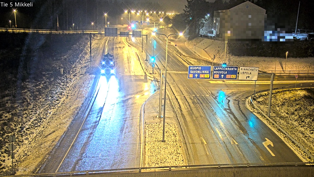 Weather Camera Image Road 5 Mikkeli, Mikkeli, Etelä-Savo