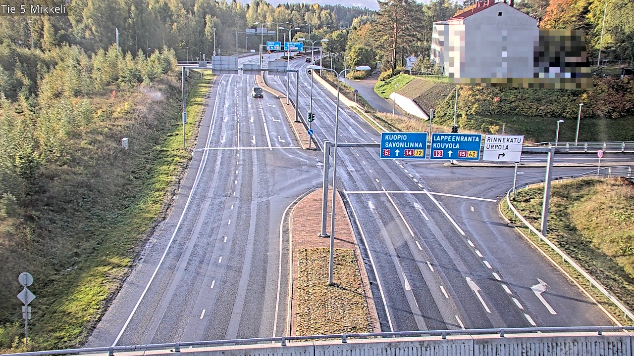 Weather Camera Image Tie 5 St Michel, Mikkeli, Etelä-Savo