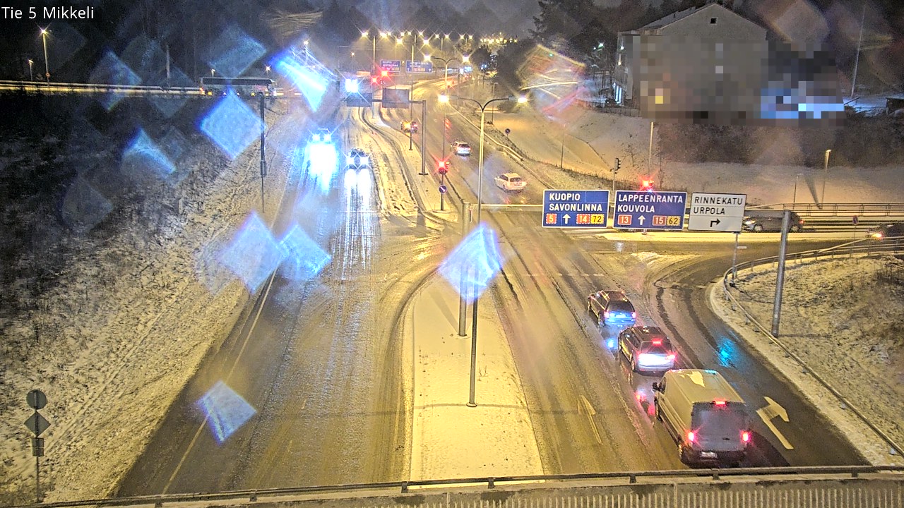 Weather Camera Image Road 5 Mikkeli, Mikkeli, Etelä-Savo