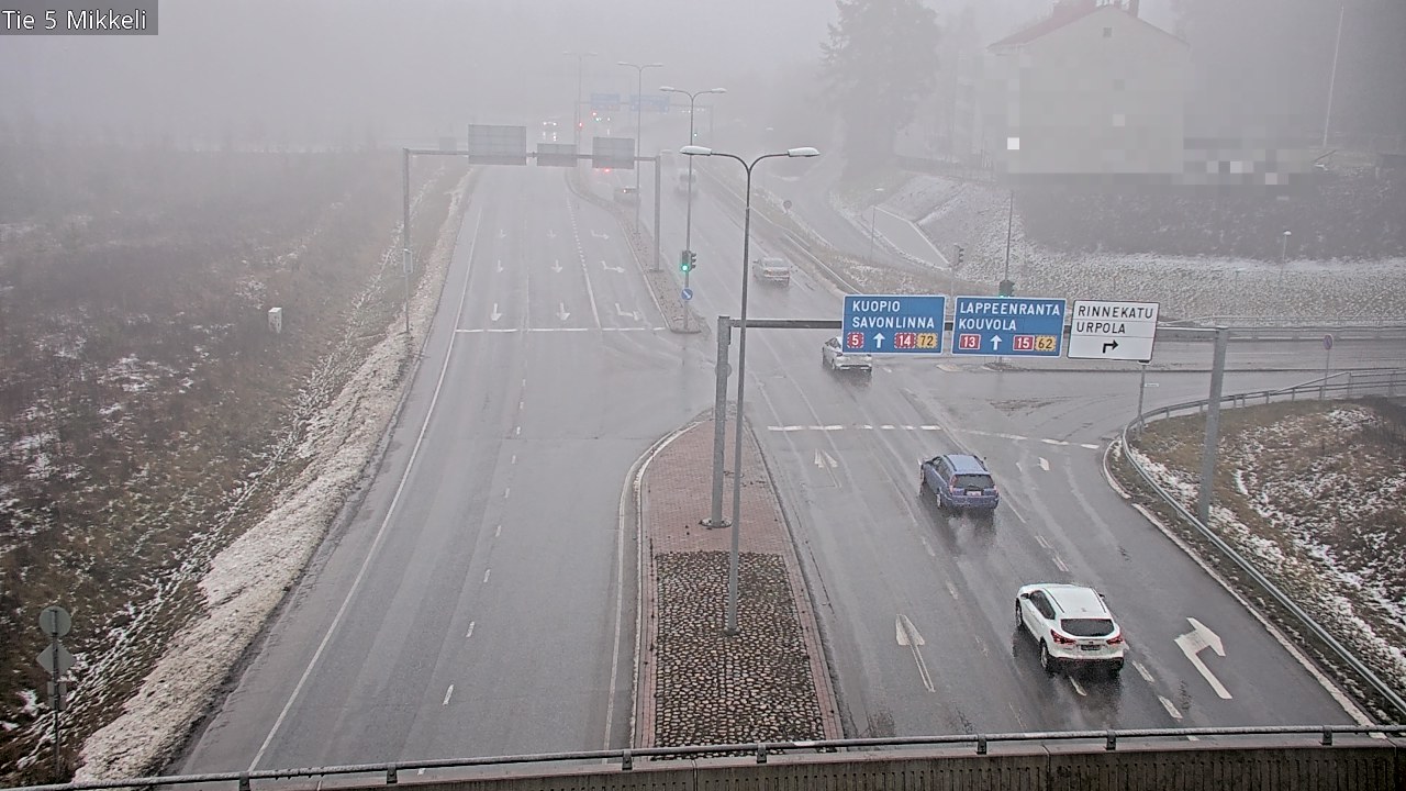 Weather Camera Image Road 5 Mikkeli, Mikkeli, Etelä-Savo