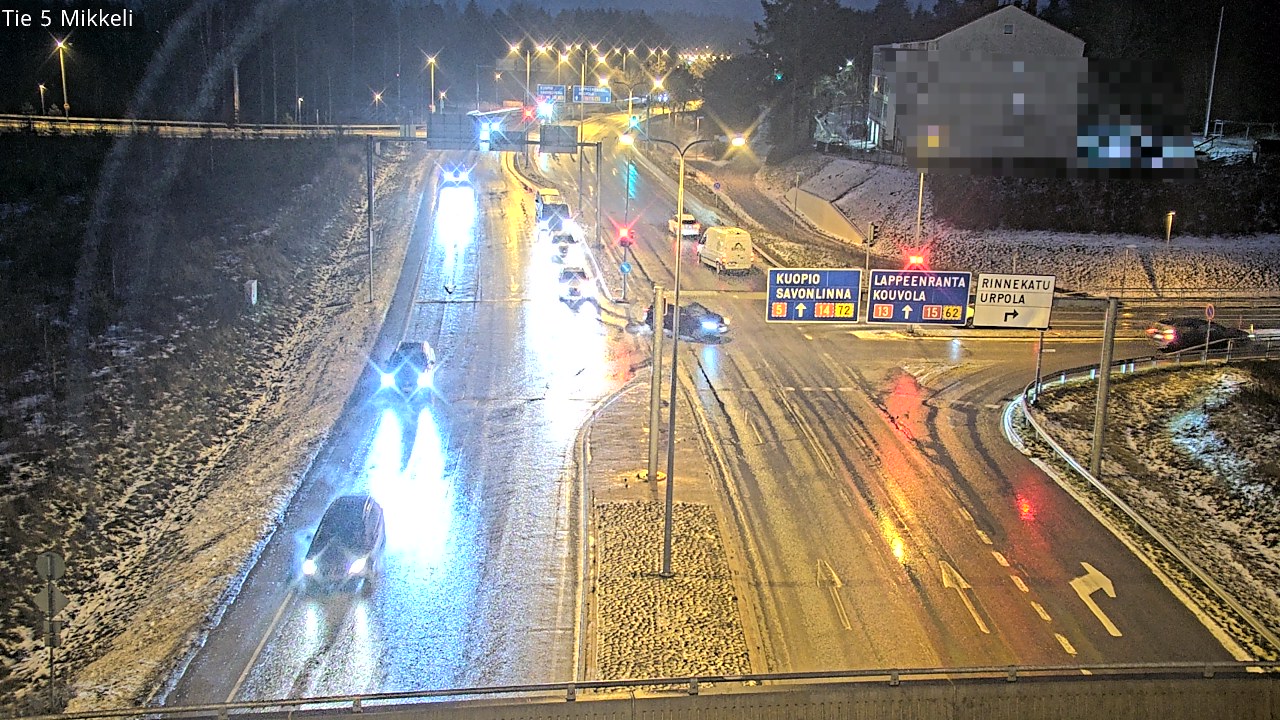 Weather Camera Image Road 5 Mikkeli, Mikkeli, Etelä-Savo