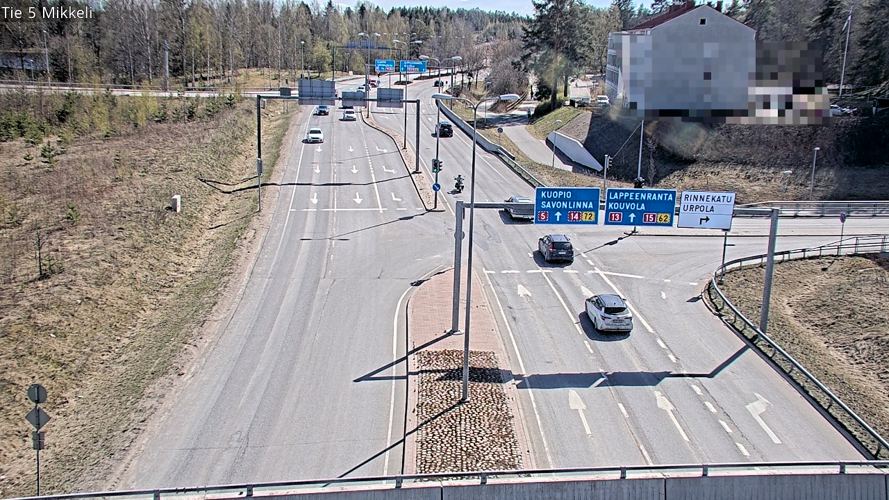 Weather Camera Image Tie 5 St Michel, Mikkeli, Etelä-Savo
