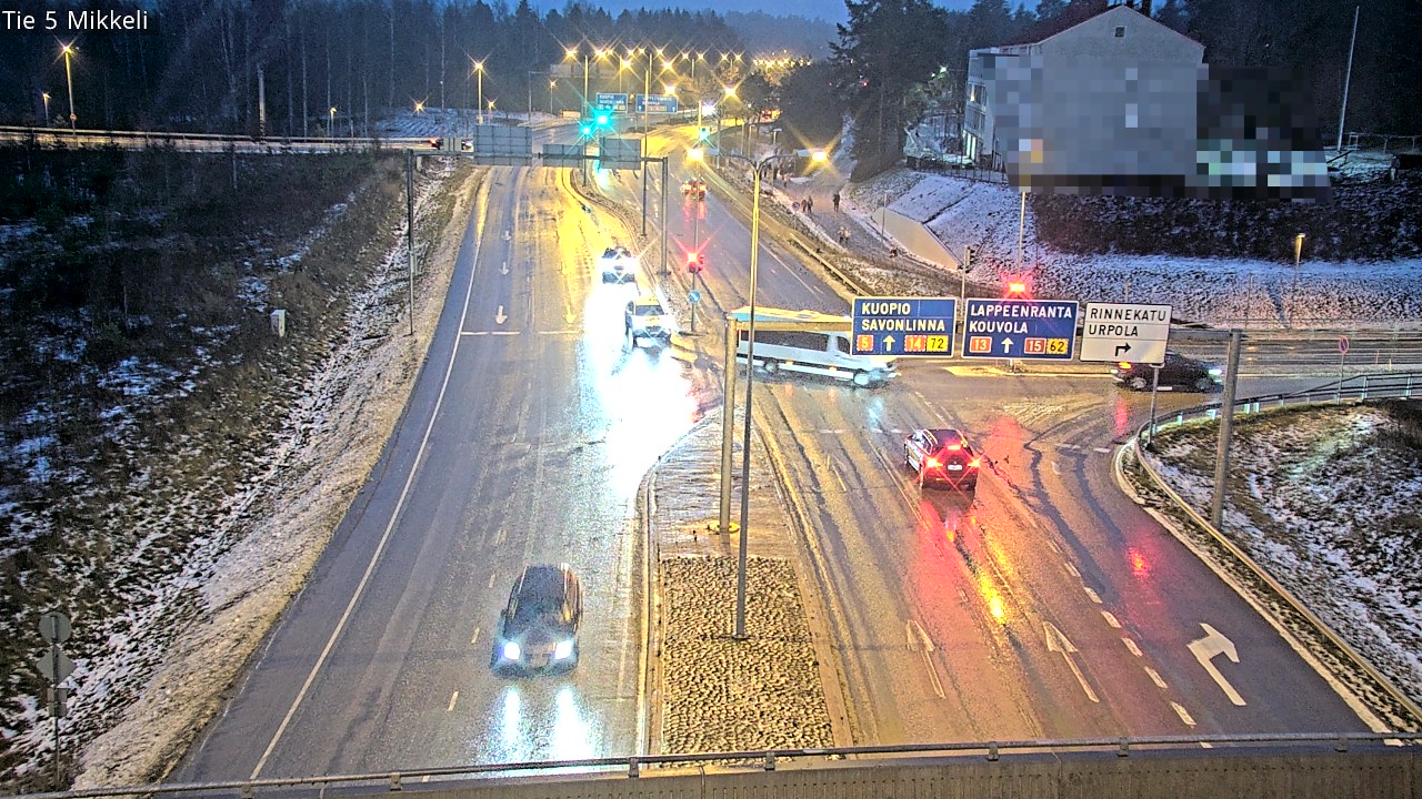 Weather Camera Image Road 5 Mikkeli, Mikkeli, Etelä-Savo