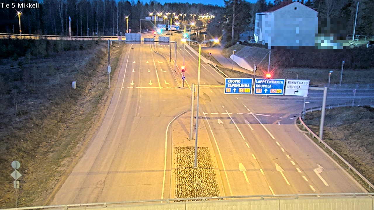 Weather Camera Image Tie 5 St Michel, Mikkeli, Etelä-Savo