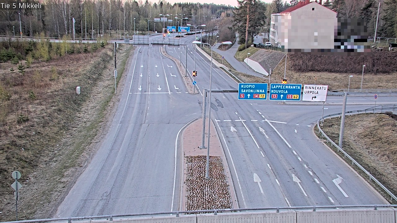 Weather Camera Image Road 5 Mikkeli, Mikkeli, Etelä-Savo