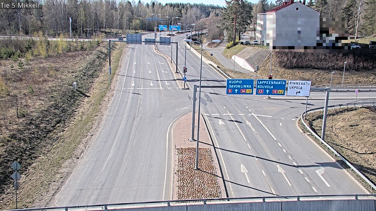 Weather Camera Image Tie 5 St Michel, Mikkeli, Etelä-Savo