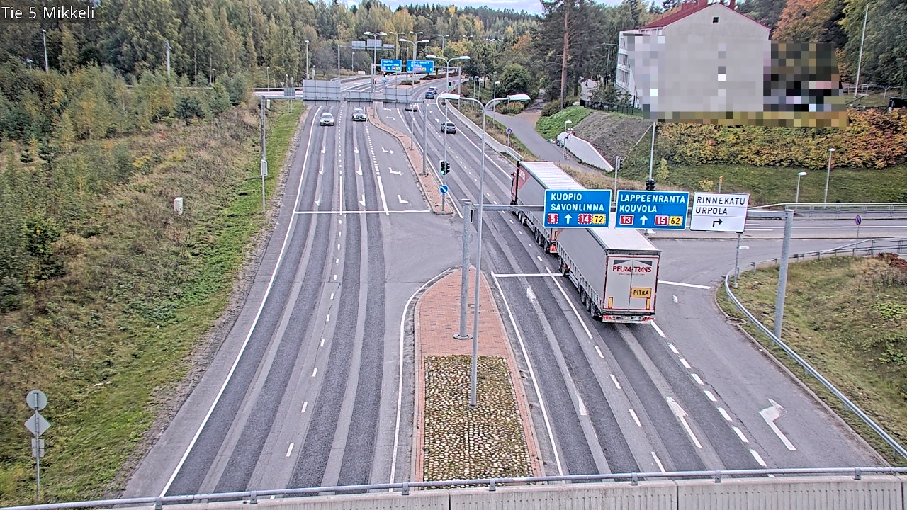 Weather Camera Image Road 5 Mikkeli, Mikkeli, Etelä-Savo