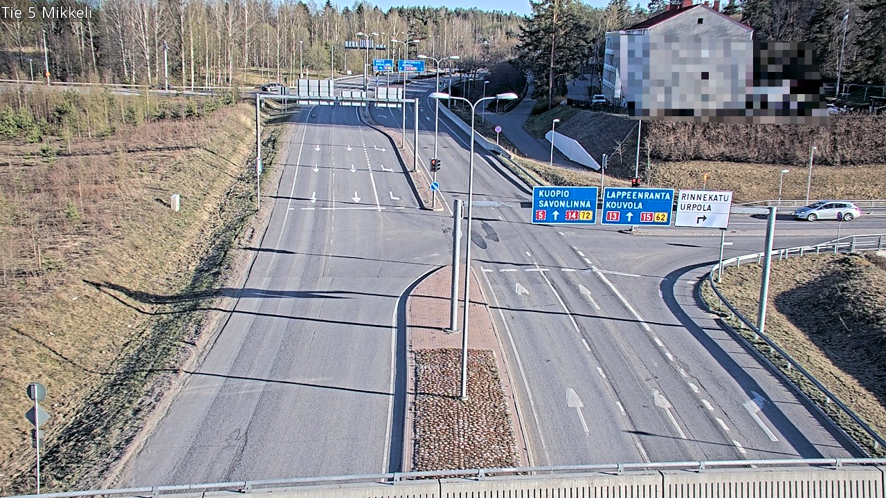 Weather Camera Image Tie 5 St Michel, Mikkeli, Etelä-Savo