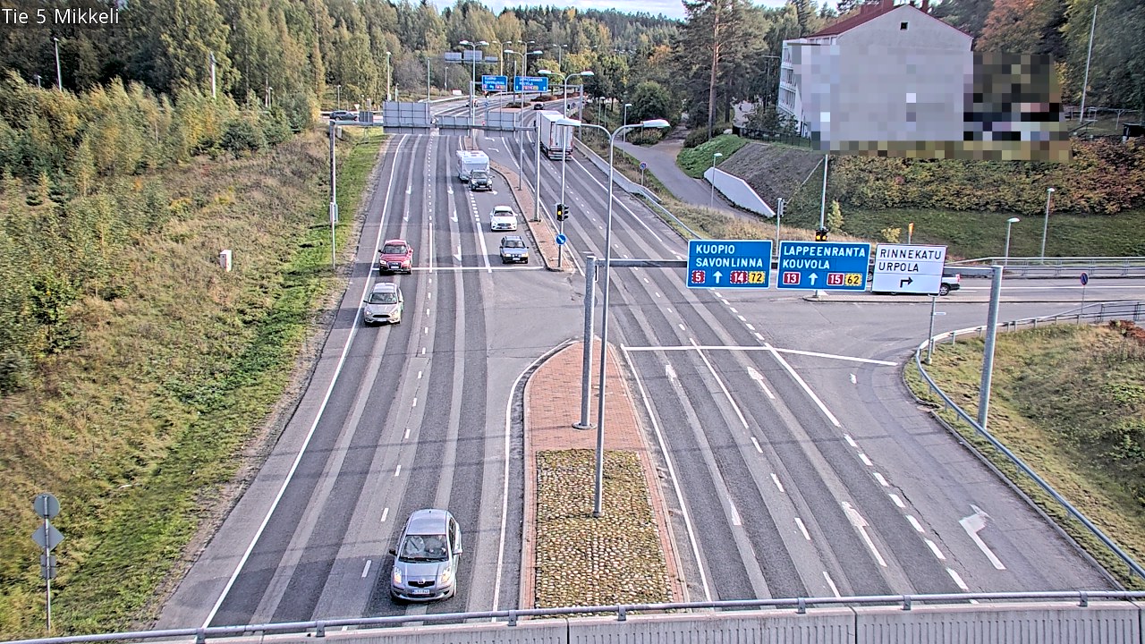 Weather Camera Image Road 5 Mikkeli, Mikkeli, Etelä-Savo