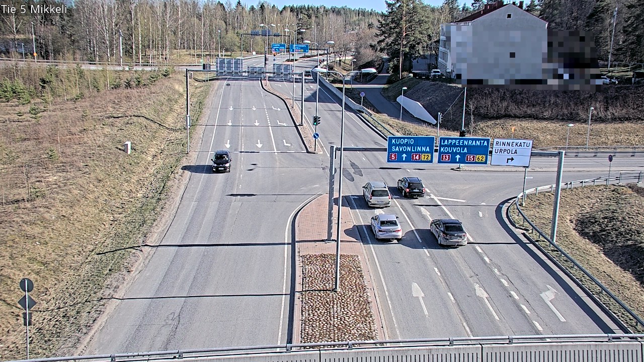 Weather Camera Image Tie 5 St Michel, Mikkeli, Etelä-Savo