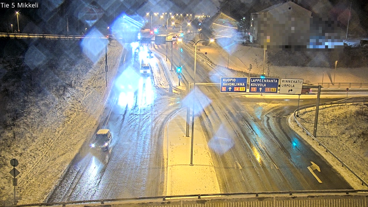 Weather Camera Image Road 5 Mikkeli, Mikkeli, Etelä-Savo