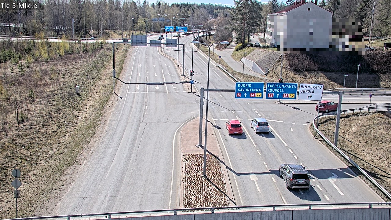 Weather Camera Image Tie 5 St Michel, Mikkeli, Etelä-Savo