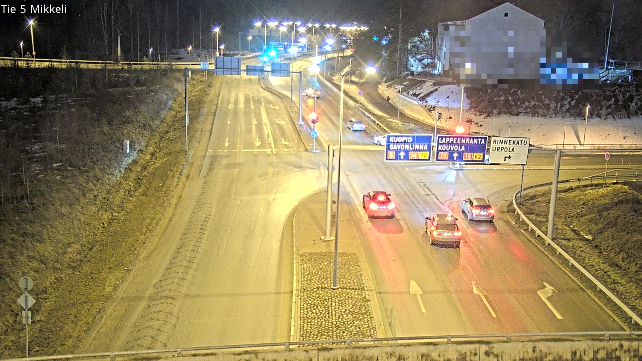 Weather Camera Image Road 5 Mikkeli, Mikkeli, Etelä-Savo