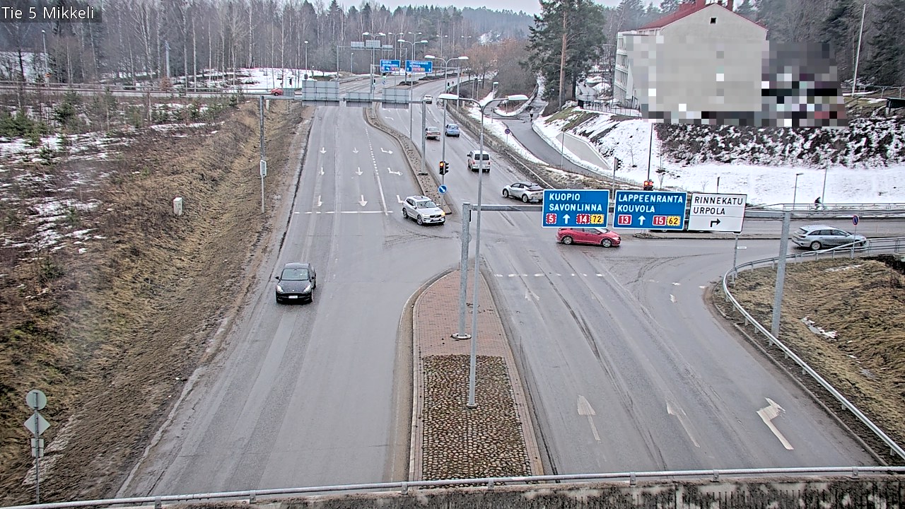 Weather Camera Image Road 5 Mikkeli, Mikkeli, Etelä-Savo