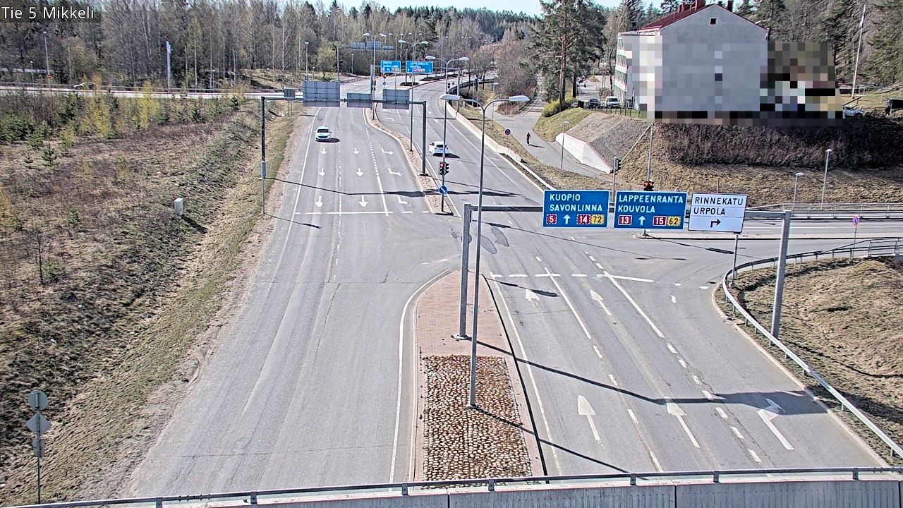 Weather Camera Image Tie 5 St Michel, Mikkeli, Etelä-Savo