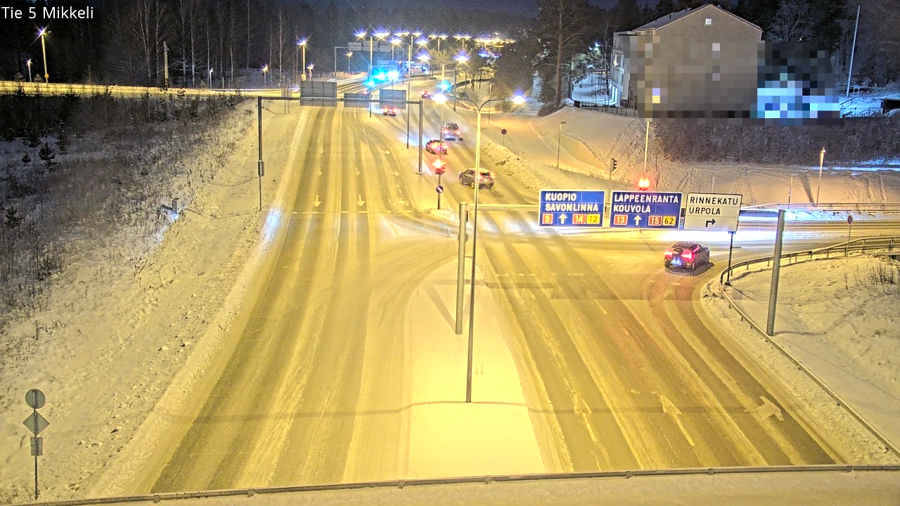 Weather Camera Image Tie 5 St Michel, Mikkeli, Etelä-Savo