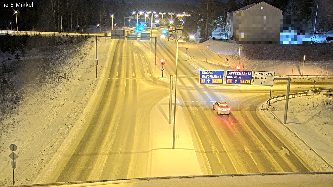 Weather Camera Image Road 5 Mikkeli, Mikkeli, Etelä-Savo