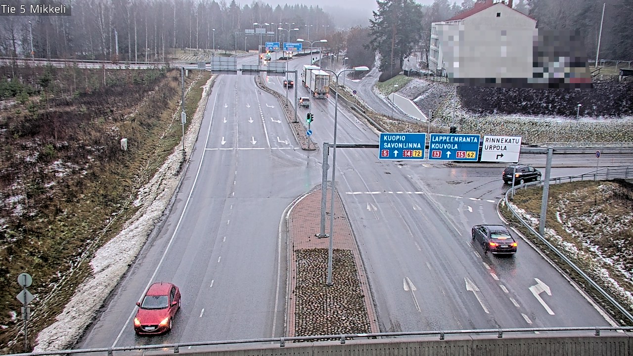 Weather Camera Image Road 5 Mikkeli, Mikkeli, Etelä-Savo