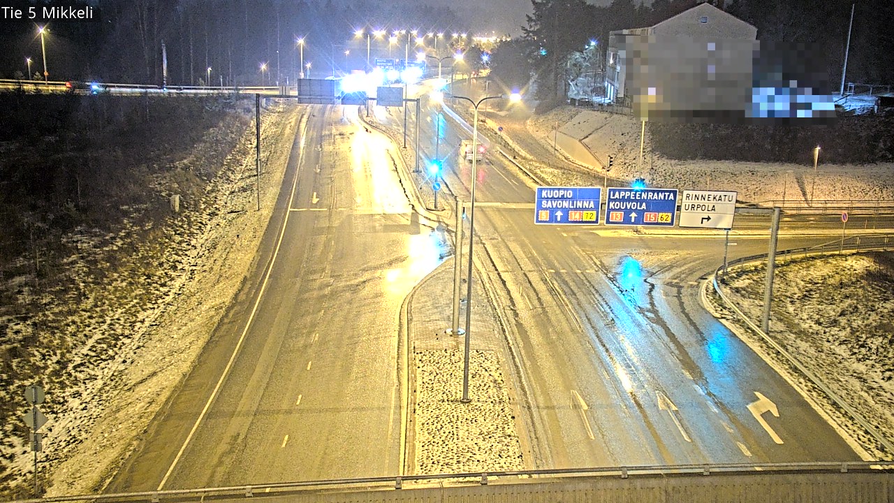 Weather Camera Image Road 5 Mikkeli, Mikkeli, Etelä-Savo