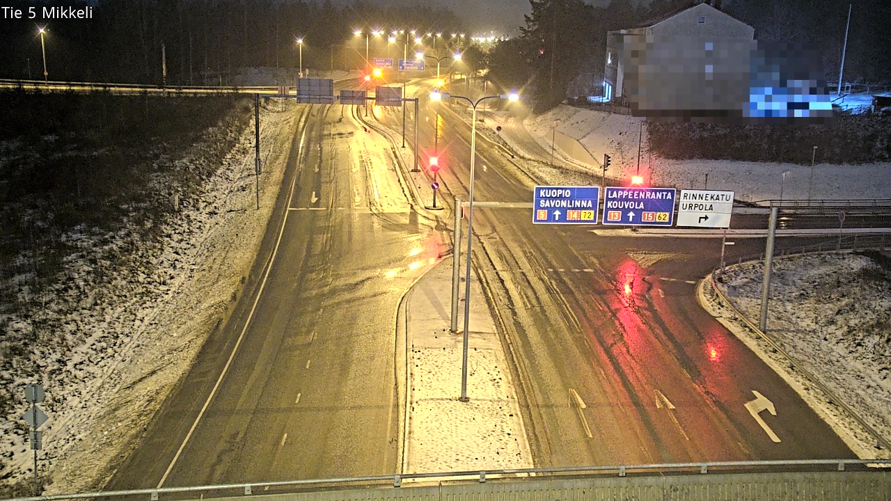 Weather Camera Image Road 5 Mikkeli, Mikkeli, Etelä-Savo